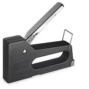 Grampeador tapeceiro pistola plast. 106/6 14,5cm pt - brw (unidade)