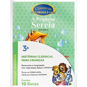 Livro infantil ilustrado classicos inesqueciv. 20x27 8f - todolivro (pct.c/10)