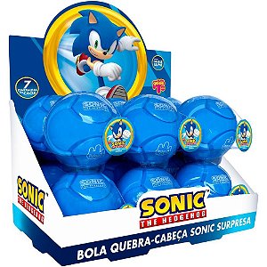 Slime sonic bola monta desmonta - doce brinquedo (cx.c/16)