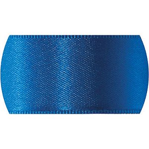 Fita de cetim 07mm 10m. azul royal 214 - fitas progresso (unidade)