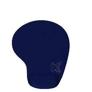 Mouse pad tecido smart c/apoio gel az - maxprint (unidade)