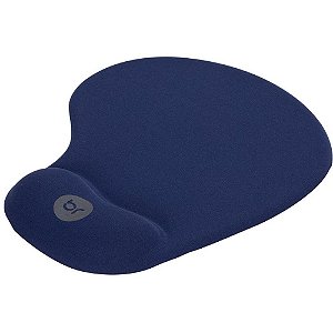 Mouse pad gel azul com apoio - bright (unidade)