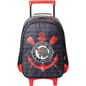 Mochila infantil com rodinha corinthians r1 gr - xeryus (unidade)