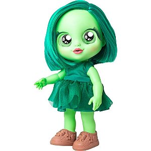 Boneca glow girls verde olivia - bee toys (unidade)