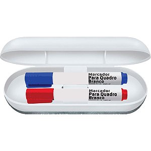 Apagador quadro branco com estojo (sortido) - carbrink (unidade)