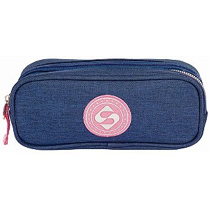 Estojo duplo trend jeans - sestini (unidade)