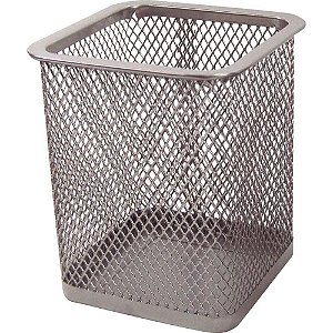 Acessorio para mesa aramado porta lapis quadrad pr - kit (unidade)