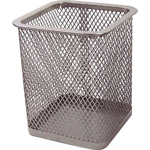 Acessorio para mesa aramado porta lapis quadrad pr - kit (unidade)
