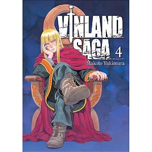 Livro manga vinland saga n.04 - panini (unidade)