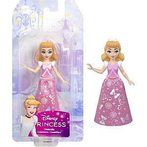 Boneca disney princesa mini boneca 9cm (s) - mattel (unidade)