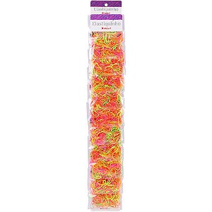 Acessorio para cabelo elastiquinho color.1,5cm 3,5g - make+ (pct.c/10)