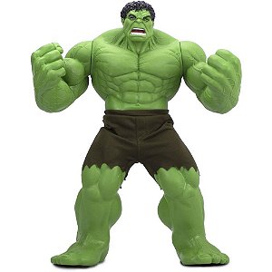 Boneco e personagem hulk esmaga 45cm - mimo (unidade)