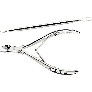 Alicate higiene pessoal jogo p/cuticulas aco inox 2pcs - tramontina (unidade)