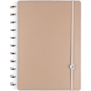 Caderno inteligente grande cappuccino 80fls 215x280mm - caderno inteligente (unidade)