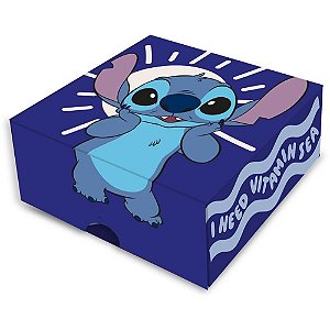 Embalagem para doces stitch p/4 doces 8,5x8,5cm - festcolor (pct.c/06)