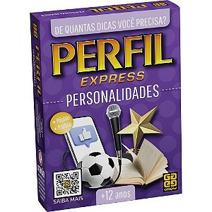Jogo de cartas perfil personalidade express - grow (unidade)