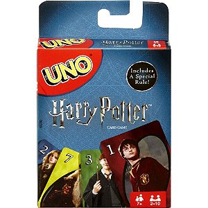 Jogo de cartas uno harry potter - mattel (unidade)