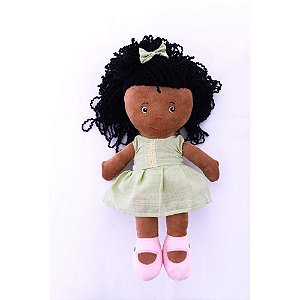 Boneca de pelucia laura 35cm - zip (unidade)