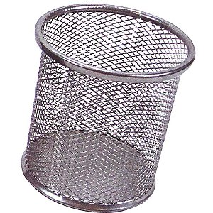 Acessorio para mesa aramado porta lapis redondo pr - kit (unidade)