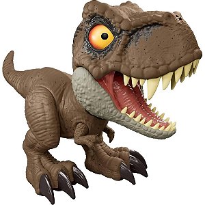 Boneco e personagem jw t-rex comando de rugido 20c - mattel (unidade)