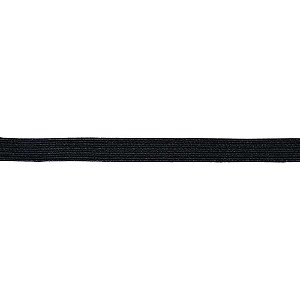 Elastico costura poliester chato 7mmx10m preto - sao jose (blister)