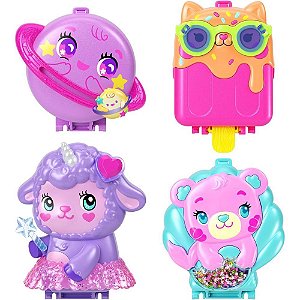 Polly pocket micro conj. wold animaizinhos (sortido) - mattel (unidade)