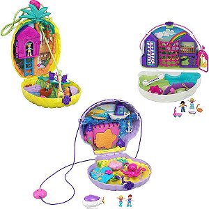 Polly pocket micro conj.bolsa me leve com voce(s) - mattel (unidade)
