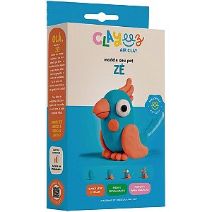 Massa para modelar criativa clayeez passaro ze 38g - doce brinquedo (unidade)