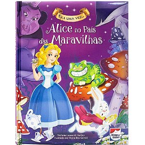 Livro infantil ilustrado alice no pais marav. 22x28 26p - todolivro (unidade)