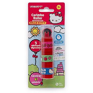 Carimbo pedagogico hello kitty roller 3mod. (s) - leonora (blister)