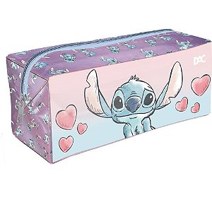 Estojo simples stitch pvc gg cristal - dac (unidade)