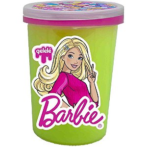 Slime barbie gelele pote 180g (s) - doce brinquedo (dp.c/24)