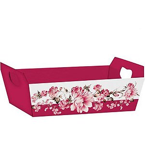Cesta de papel valencia p 21,5x8x15cm - xingo embalagens (pct.c/04)
