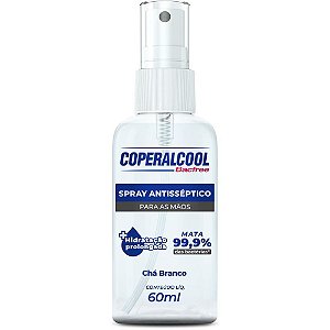 Alcool gel cha branco spray maos 60ml - coala (dp.c/12)