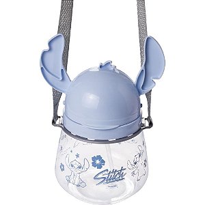 Garrafa plastica stitch ludica flip autom. 1,1l - plasutil (unidade)