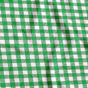 Tnt estampado 1,40m 40g xadrez branco/verde - supper (rl-25mts)