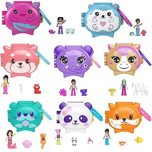 Polly pocket micro mundo pet conectavel (s) - mattel (unidade)