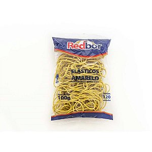 Elastico amarelo especial 100g - red bor (unidade)