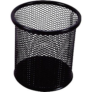 Acessorio para mesa aramado porta lapis redondo pt - kit (unidade)
