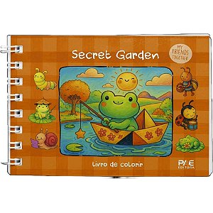 Livro de colorir cute e comfy secret garden cd - pae editora (unidade)