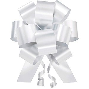 Laco pronto liso 20mmx40cm. flor branco un/blis - emfesta (pct.c/10)