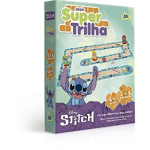 Jogo de tabuleiro stitch super trilha - toyster (unidade)
