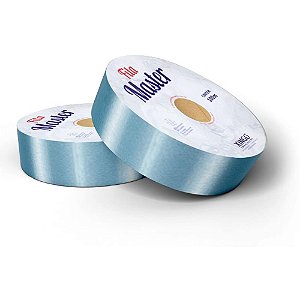 Fita master lisa 32mmx50m azul claro - xingo embalagens (unidade)