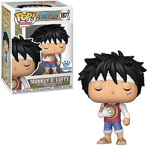 Boneco e personagem funko pop one piece luffy em m - candide (unidade)