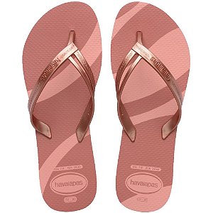 Chinelo havaianas feminino elegance print 35/6 blossom - havaianas (par)