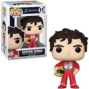 Boneco e personagem funko pop senna mclaren - candide (unidade)