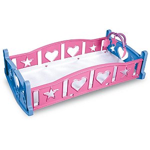 Brincando de casinha bercinho baby 46cm - brinquemix (unidade)