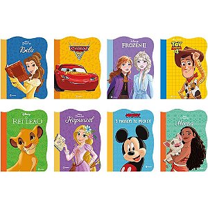Livro de leitura disney recortados 16p 21x28 (s - culturama (pct.c/08)