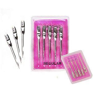 Agulha aplicador tag fix kit c/5 agulhas metal - nybc (kit)