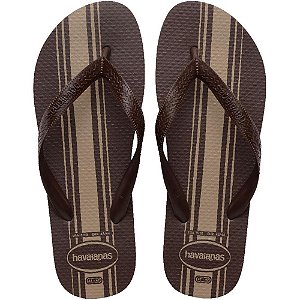 Chinelo havaianas masculino color essential 39/0 cafe - havaianas (par)